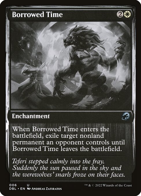 Borrowed Time - Innistrad: Double Feature Uncommon Card