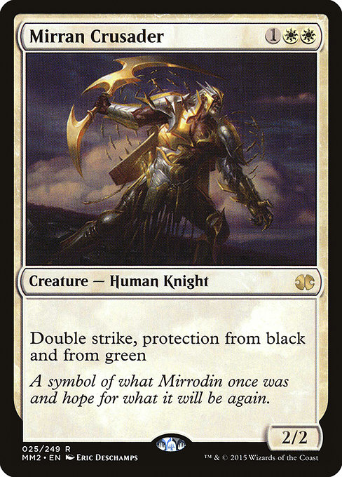Mirran Crusader - Modern Masters 2015 Rare Card
