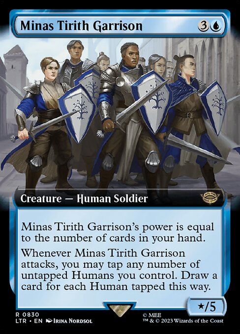 Minas Tirith Garrison - The Lord of the Rings: Tales of Middle-earth Rare Card