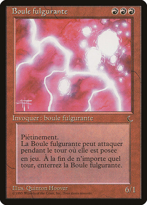 Ball Lightning - Renaissance Uncommon Card