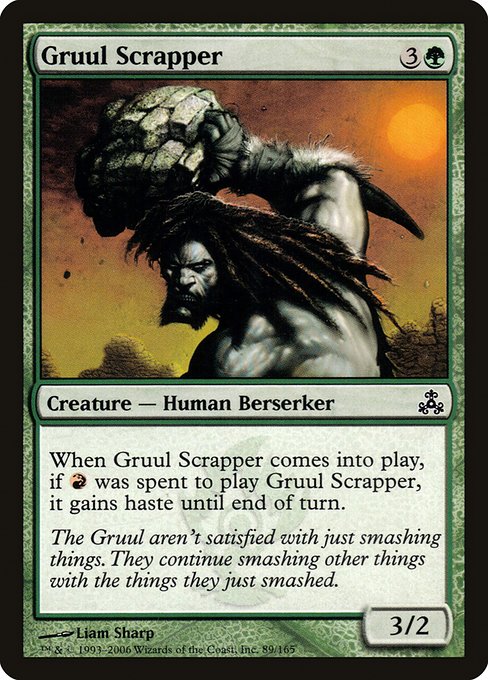 Gruul Scrapper - Guildpact Common Card