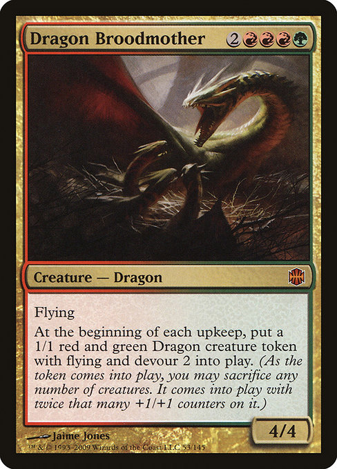 Dragon Broodmother - Alara Reborn Mythic Card