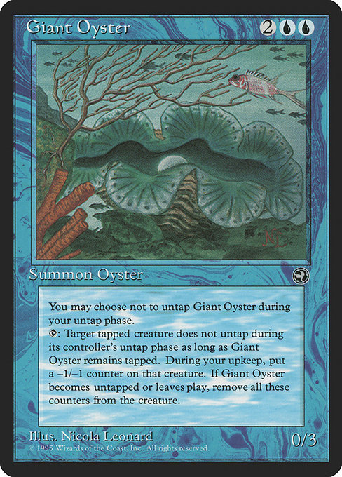 Giant Oyster - Homelands Uncommon Card