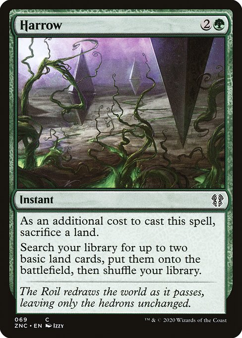 Harrow - Zendikar Rising Commander Common Card