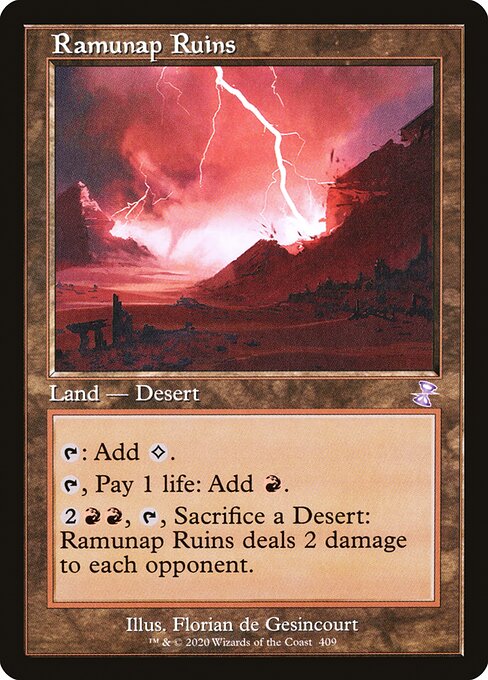 Ramunap Ruins - Time Spiral Remastered Special Card
