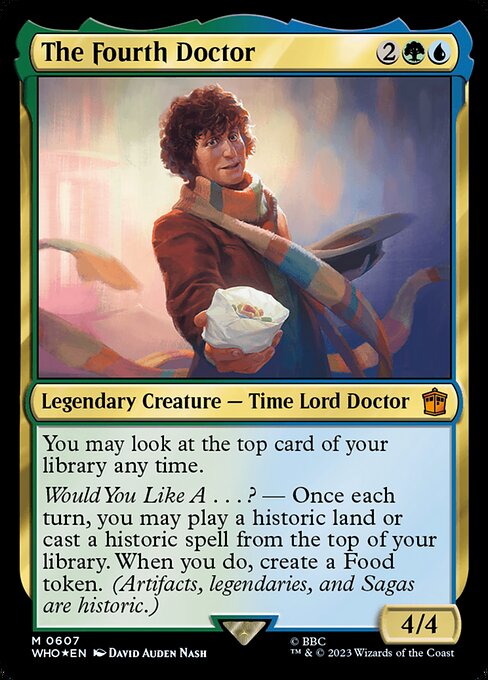 The Fourth Doctor - Doctor Who Mythic Card