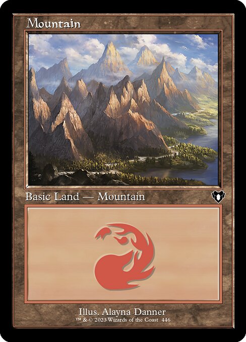 Mountain - Commander Masters Common Card