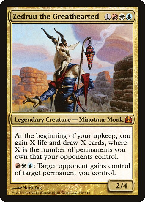 Zedruu the Greathearted - Commander 2011 Mythic Card
