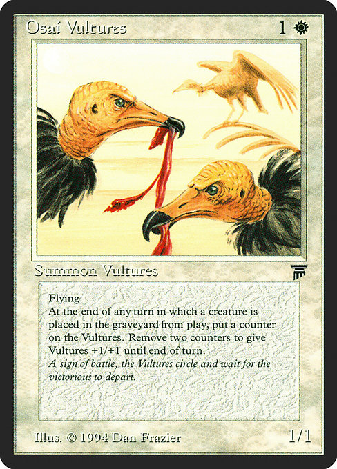 Osai Vultures - Legends Common Card