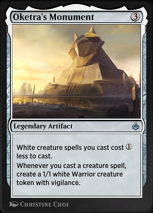 Oketra's Monument - Amonkhet Remastered Uncommon Card