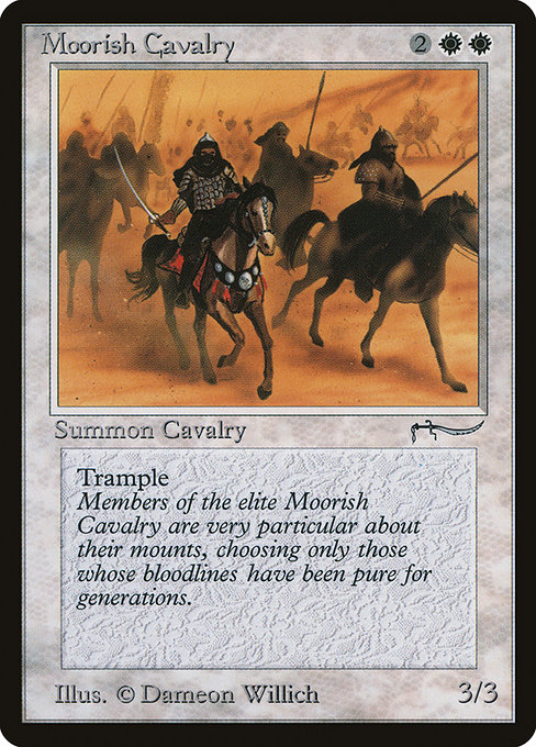 Moorish Cavalry - Arabian Nights Common Card