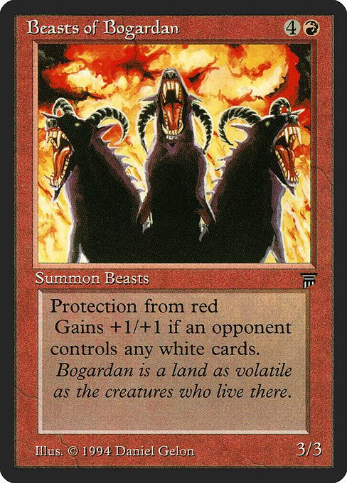 Beasts of Bogardan - Legends Uncommon Card