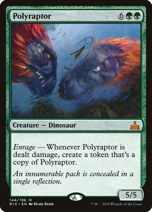 Polyraptor - Rivals of Ixalan Mythic Card