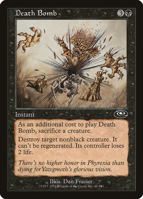 Death Bomb - Planeshift Common Card