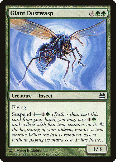Giant Dustwasp - Modern Masters Common Card