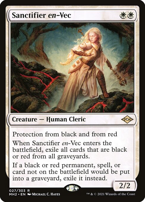 Sanctifier en-Vec - Modern Horizons 2 Rare Card