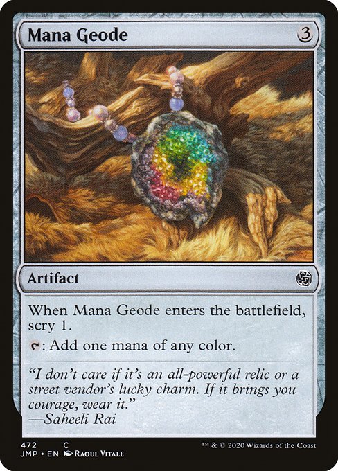 Mana Geode - Jumpstart Common Card
