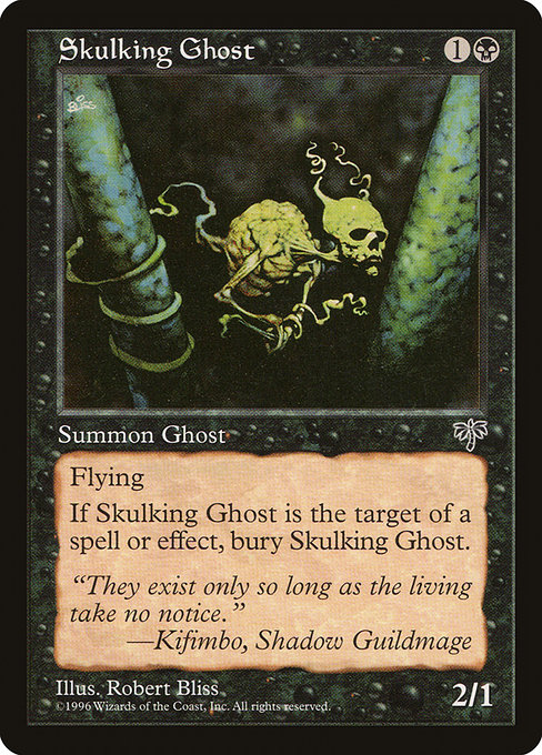 Skulking Ghost - Mirage Common Card