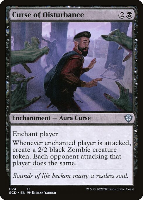 Curse of Disturbance - Starter Commander Decks Uncommon Card
