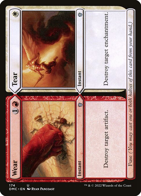 Wear // Tear - Dominaria United Commander Uncommon Card