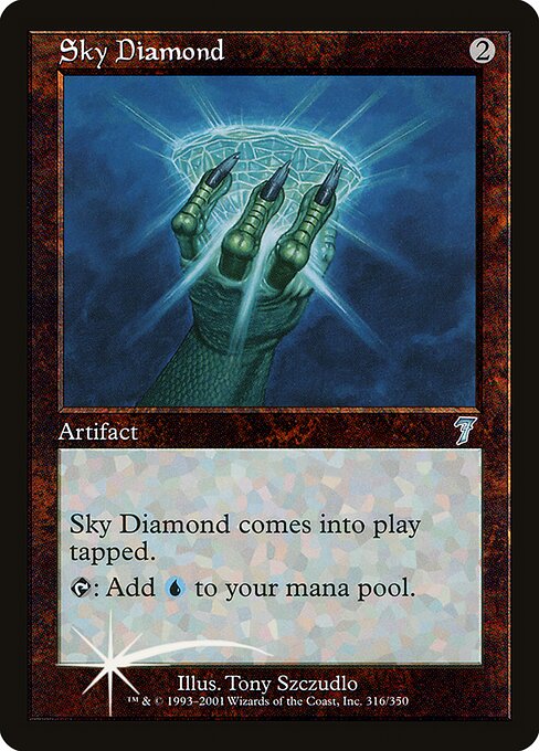 Sky Diamond - Seventh Edition Uncommon Card