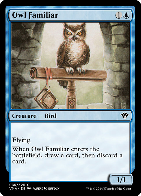 Owl Familiar - Vintage Masters Common Card