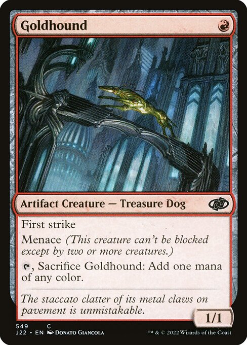Goldhound - Jumpstart 2022 Common Card