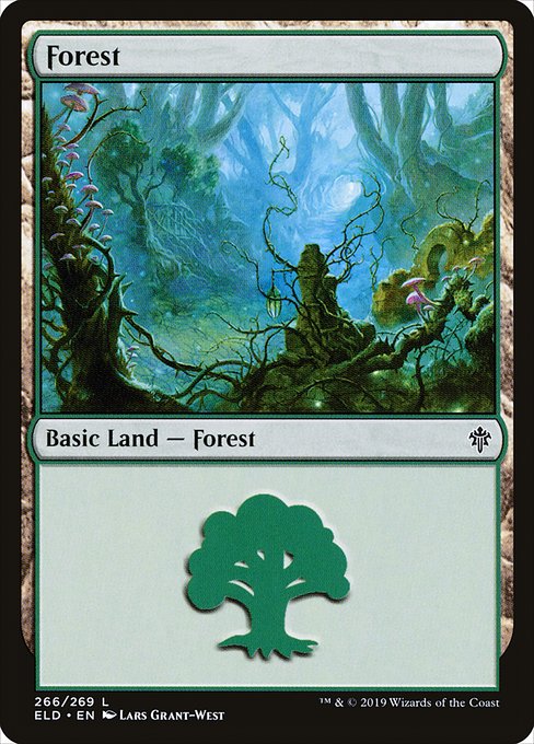 Forest - Throne of Eldraine Common Card