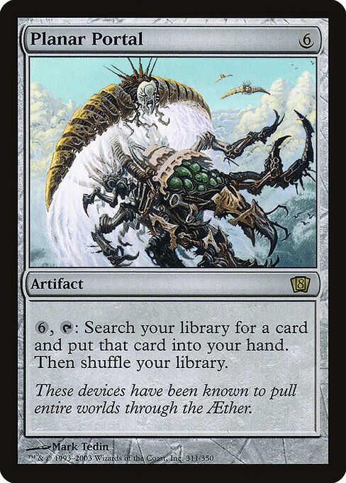 Planar Portal - Eighth Edition Rare Card