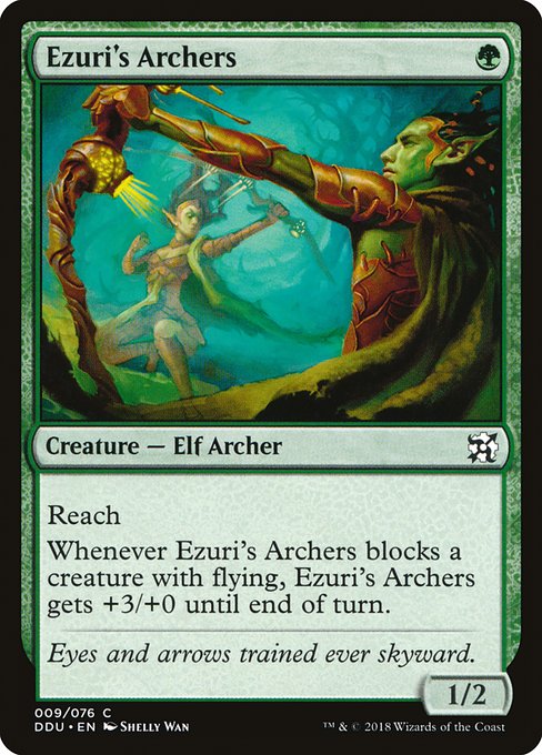 Ezuri's Archers - Duel Decks: Elves vs. Inventors Common Card