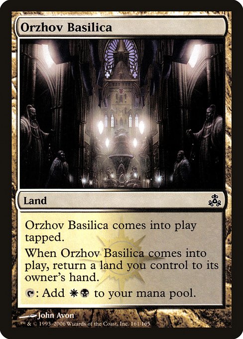Orzhov Basilica - Guildpact Common Card