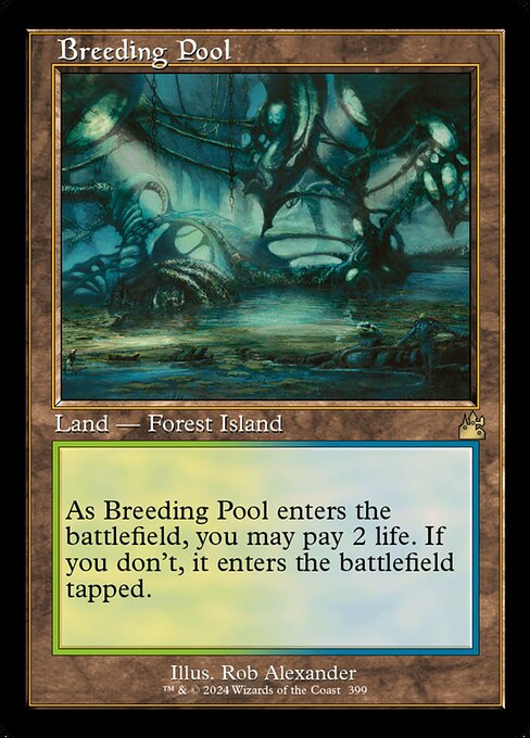 Breeding Pool - Ravnica Remastered Rare Card