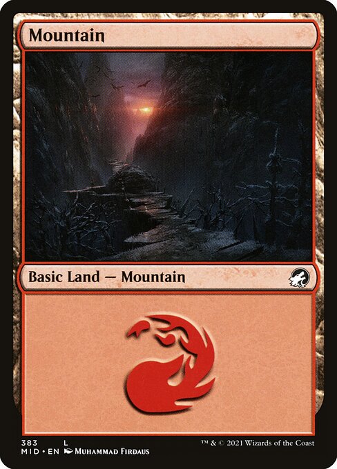 Mountain - Innistrad: Midnight Hunt Common Card