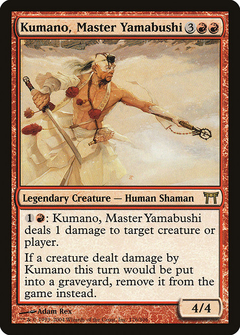 Kumano, Master Yamabushi - Champions of Kamigawa Rare Card