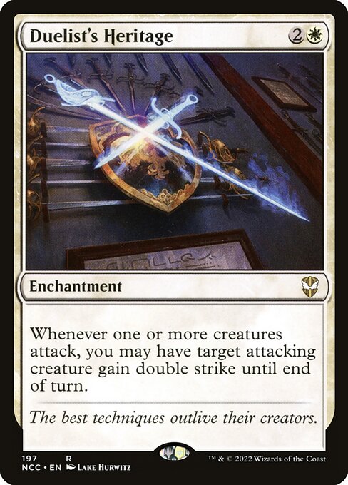 Duelist's Heritage - New Capenna Commander Rare Card