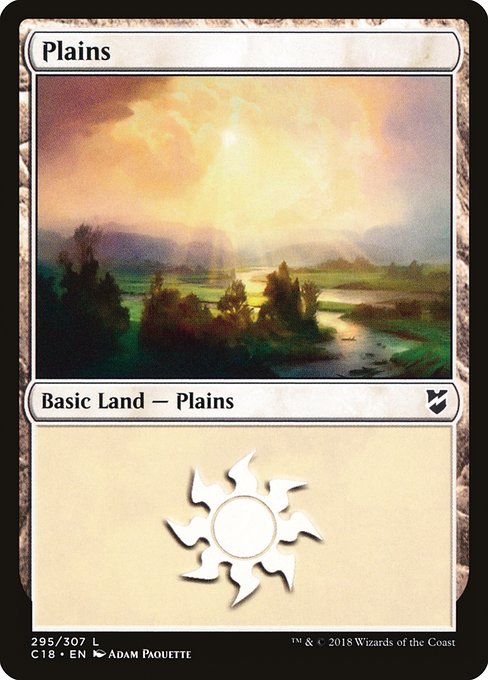 Plains - Commander 2018 Common Card