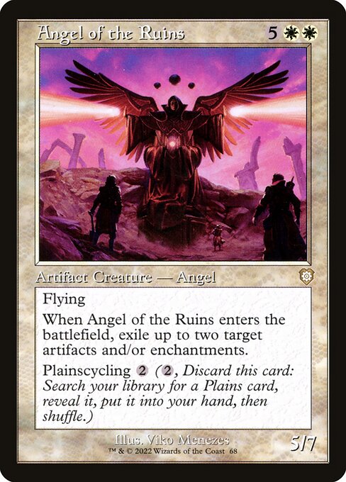 Angel of the Ruins - The Brothers' War Commander Rare Card