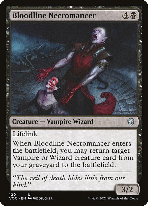 Bloodline Necromancer - Crimson Vow Commander Uncommon Card
