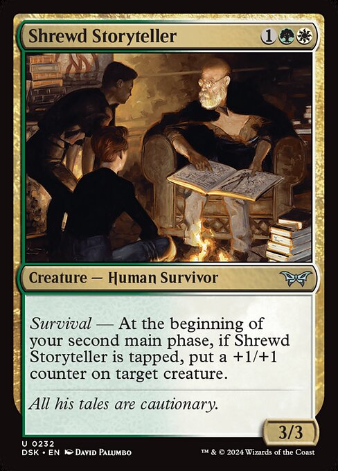 Shrewd Storyteller - Duskmourn: House of Horror Uncommon Card