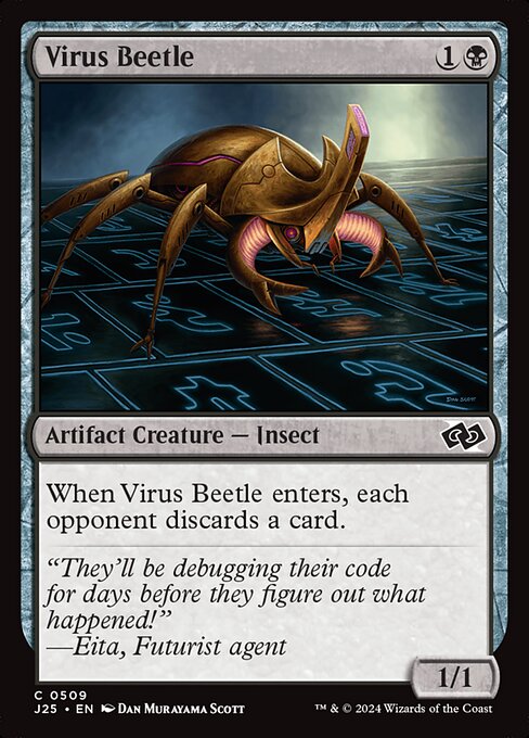 Virus Beetle - Foundations Jumpstart Common Card