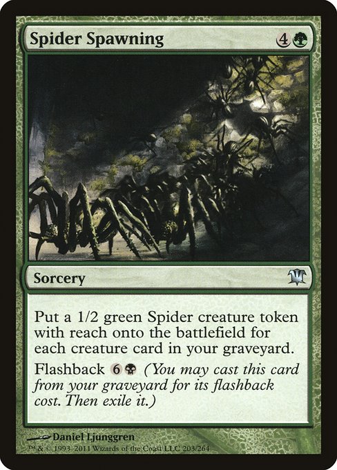 Spider Spawning - Innistrad Uncommon Card