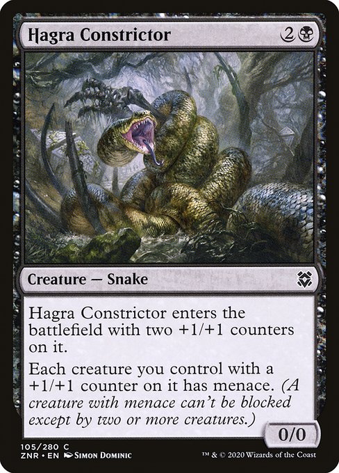Hagra Constrictor - Zendikar Rising Common Card
