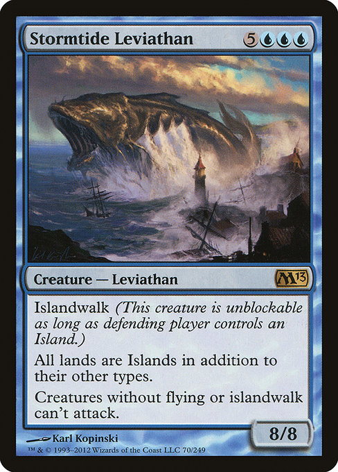 Stormtide Leviathan - Magic 2013 Rare Card