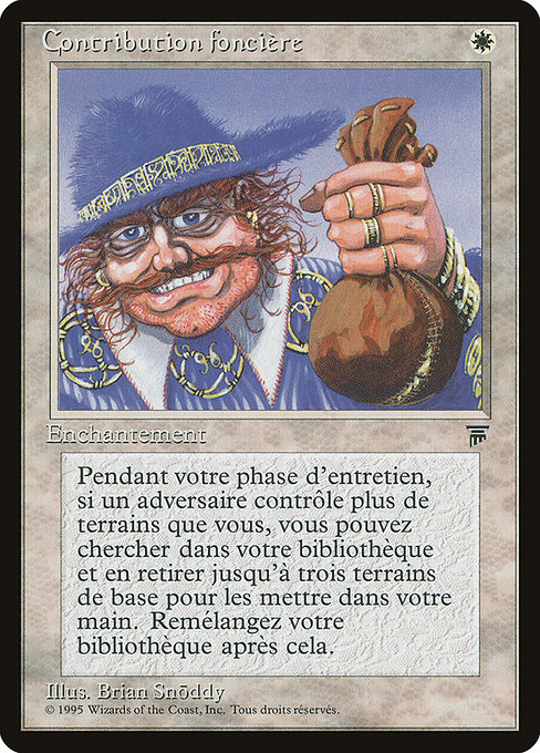 Land Tax - Renaissance Uncommon Card