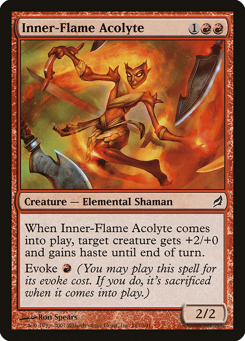Inner-Flame Acolyte - Lorwyn Common Card