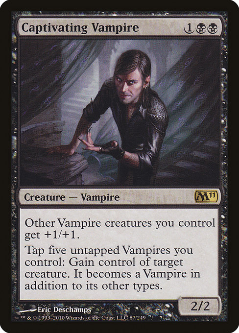 Captivating Vampire - Magic 2011 Rare Card
