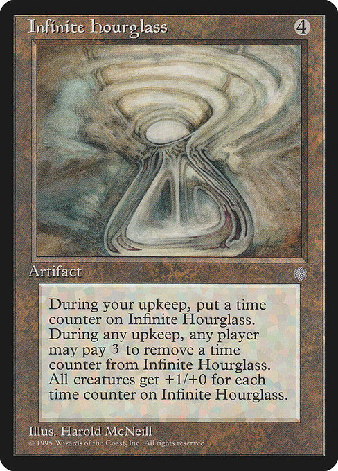 Infinite Hourglass - Ice Age Rare Card