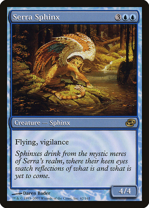Serra Sphinx - Planar Chaos Rare Card