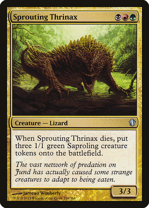 Sprouting Thrinax - Commander 2013 Uncommon Card