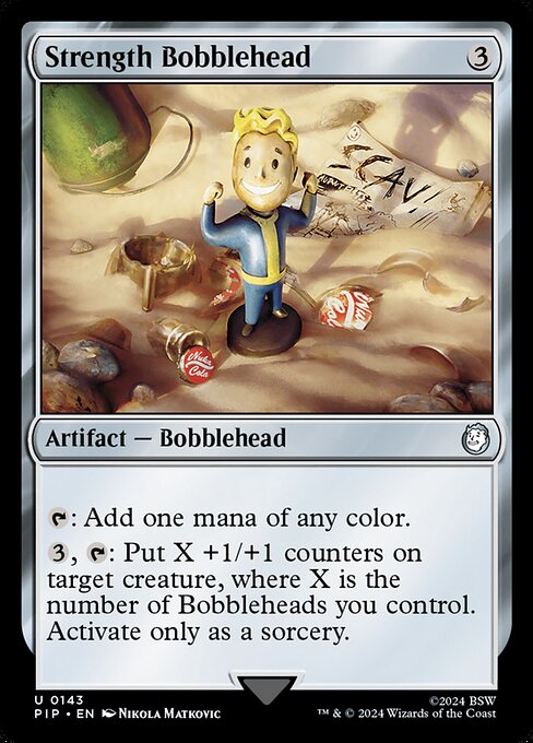 Strength Bobblehead - Fallout Uncommon Card